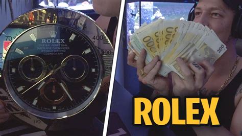 rolex montanablack|Originale XXL Rolex 12.000€ im Casino gewonnen  .